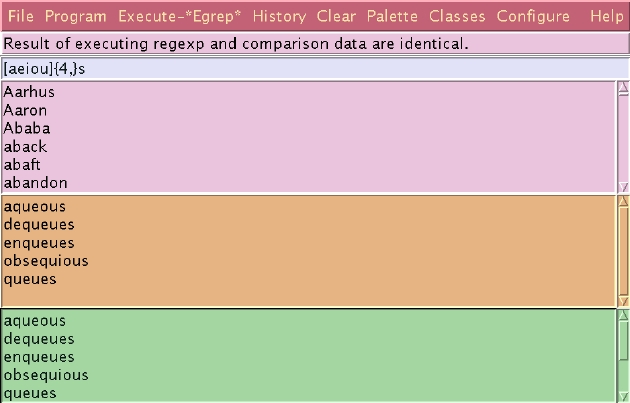 Result of Comparison When Same