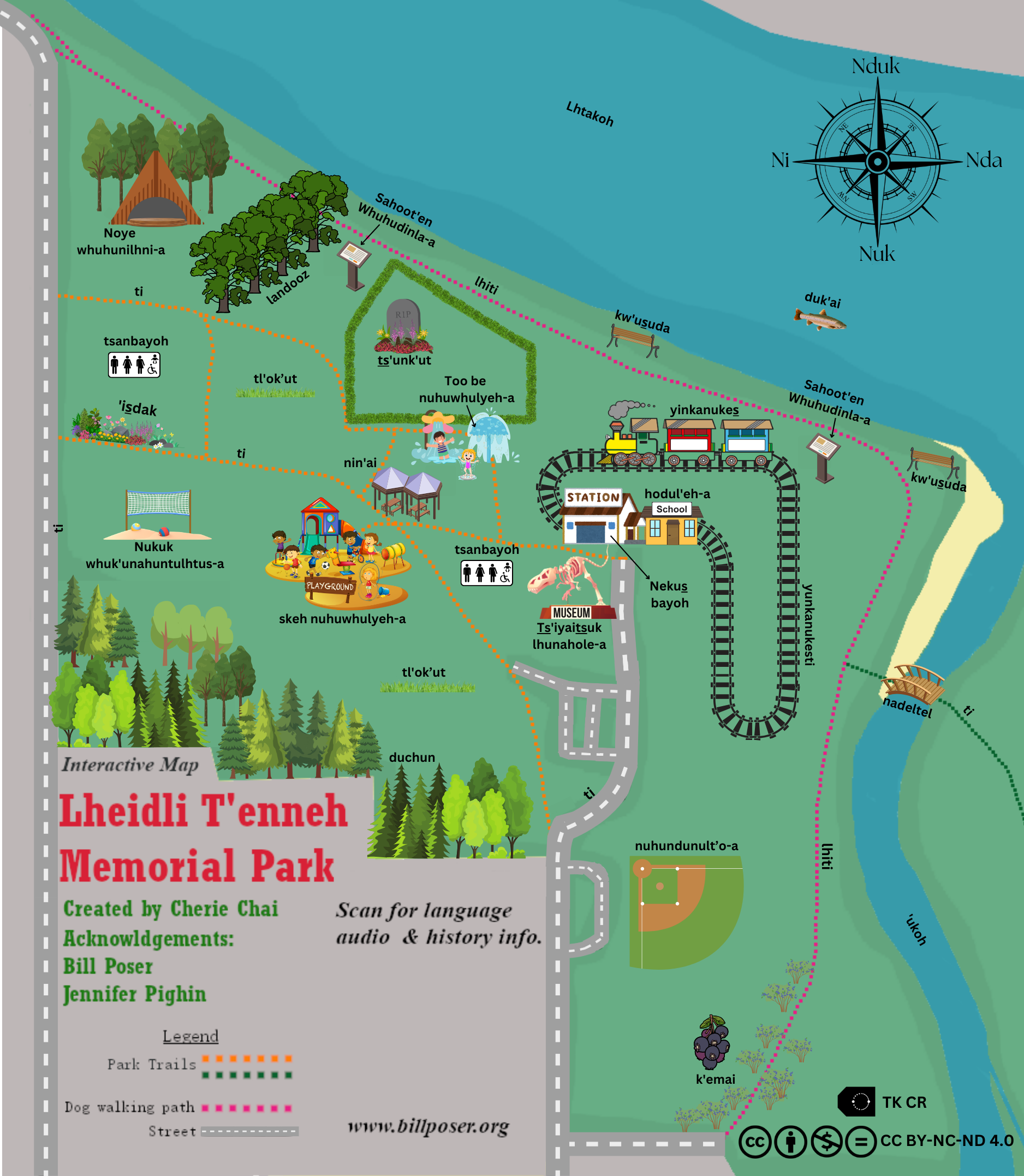 Lheidli T'enneh Interactive Map
